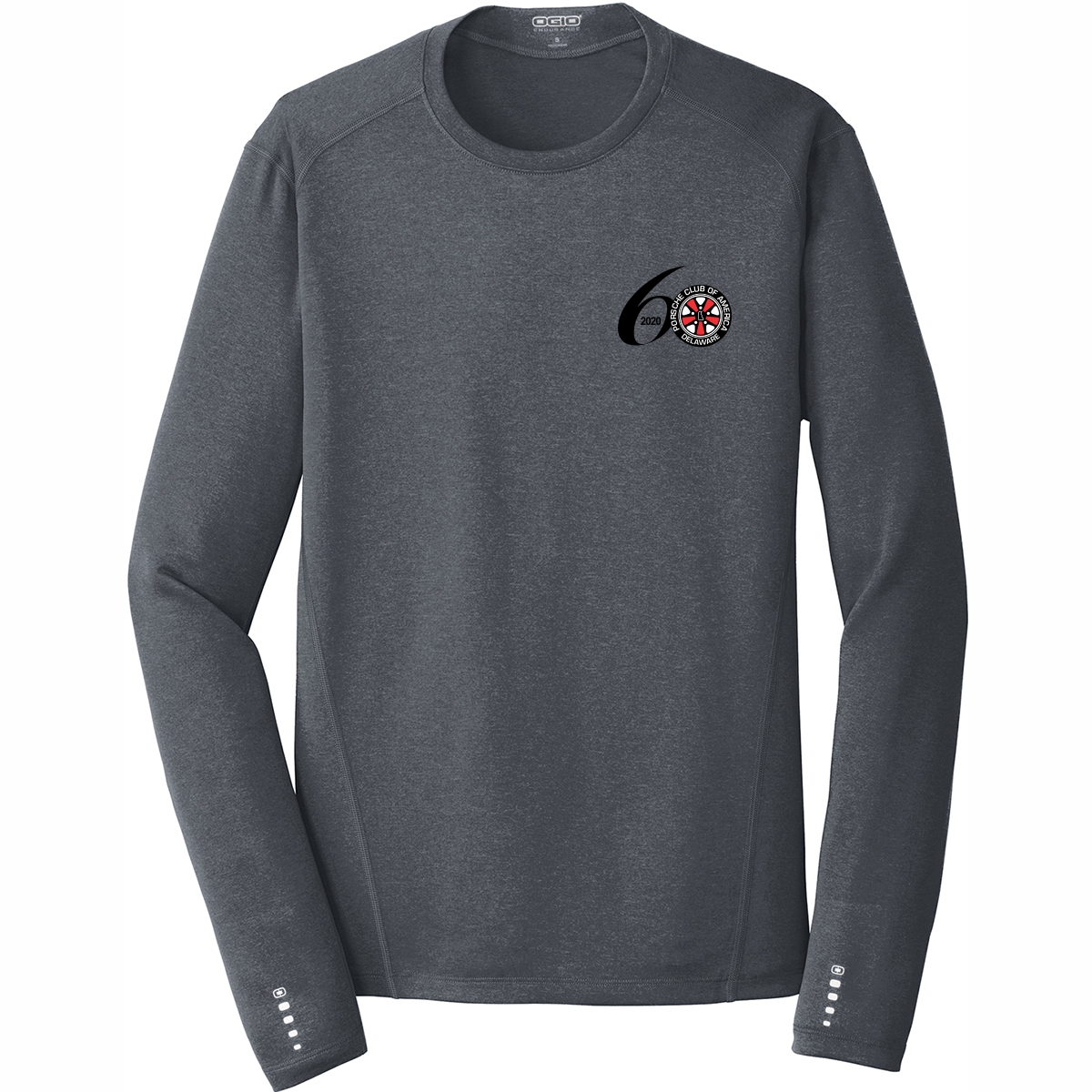 ogio endurance ladies long sleeve pulse crew